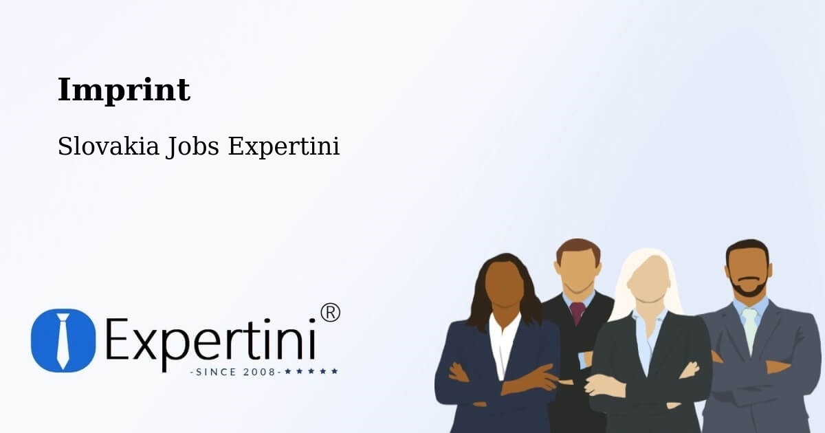 Imprint – Svodín - Slovakia Jobs Expertini